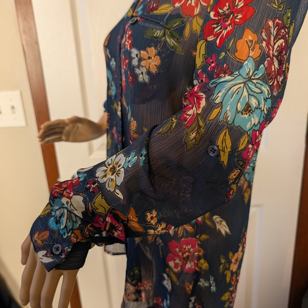 Kut from the Kloth Multicolor Floral Blouse - Picture 4 of 11